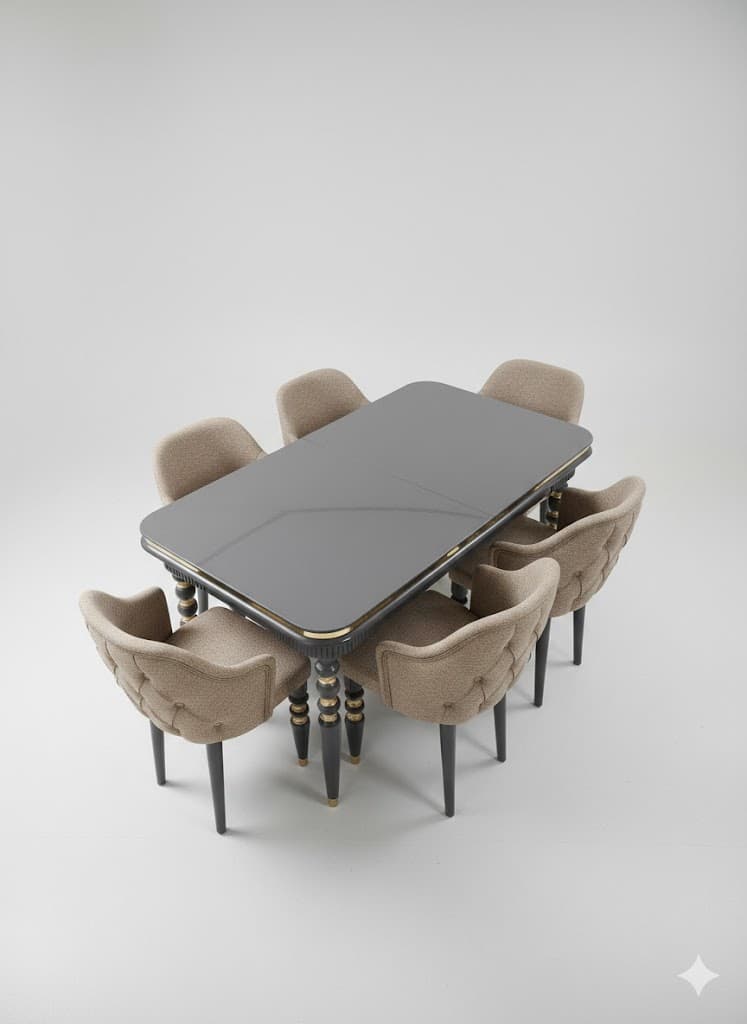 ASL Yemek Masası - Görsel 3